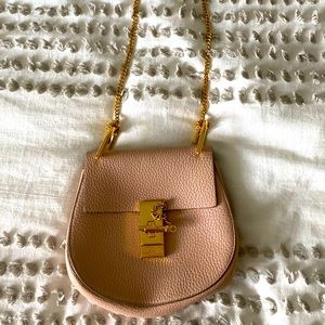 CHLOE DREW BAG IN BLUSH PALE PINK
